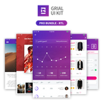 Grial UI Kit 3 Pro RTL - Bundle